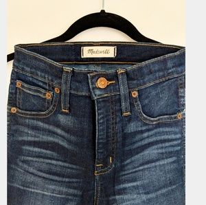 Madewell 10" high rise skinny jeans - Never worn!